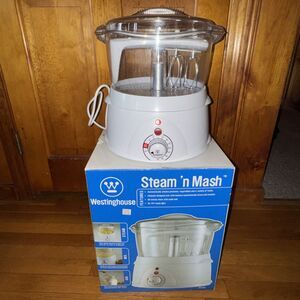 Westinghouse Steam N Mash Steamer Cooker Model WST3004 Easy Potatoes